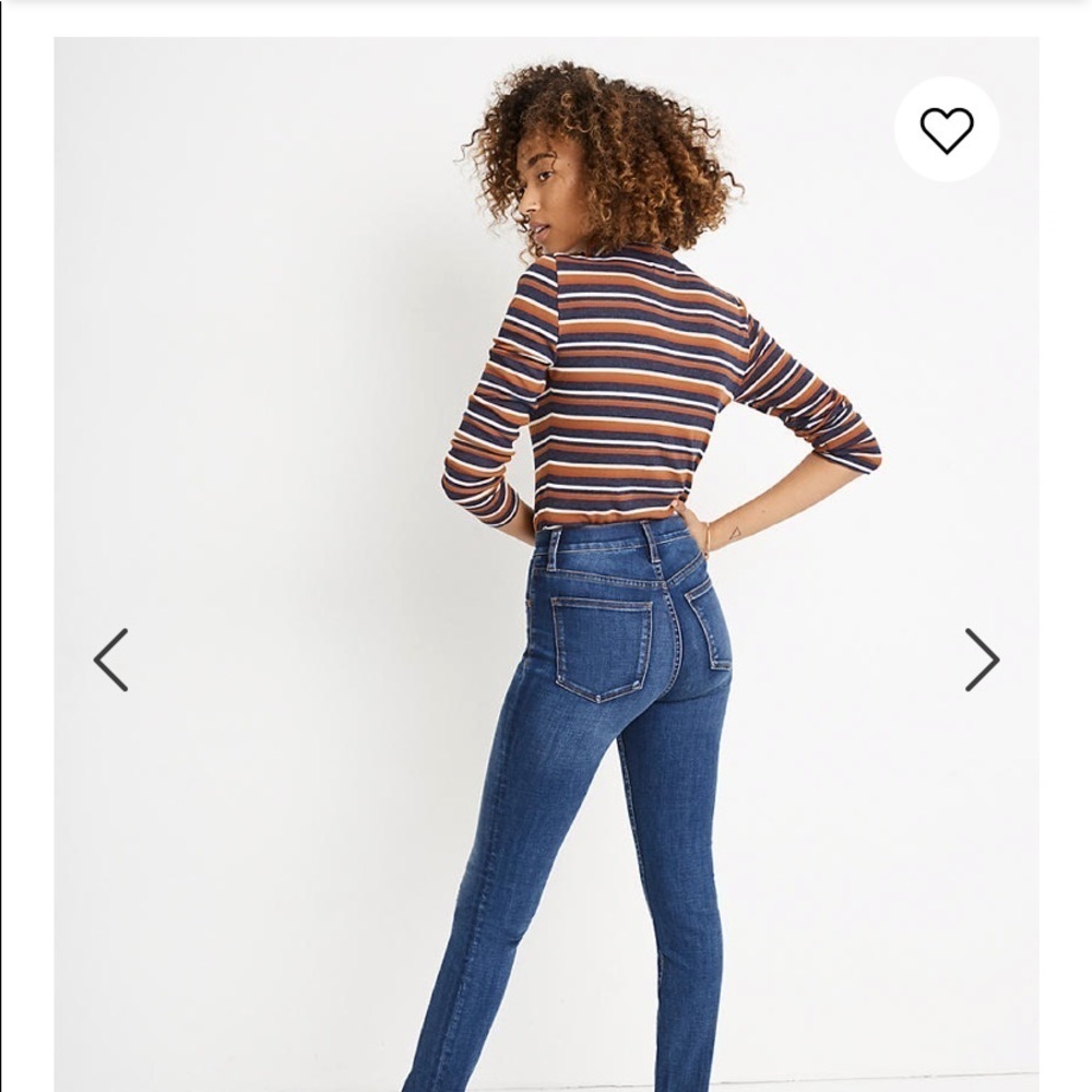 NWT’S Madewell Womens SZ 36 High-Rise Skinny Jeans